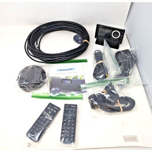 SiriusXM OnyX Plus SXPL1 Satellite Radio W/ antennas cords manuals trek etc